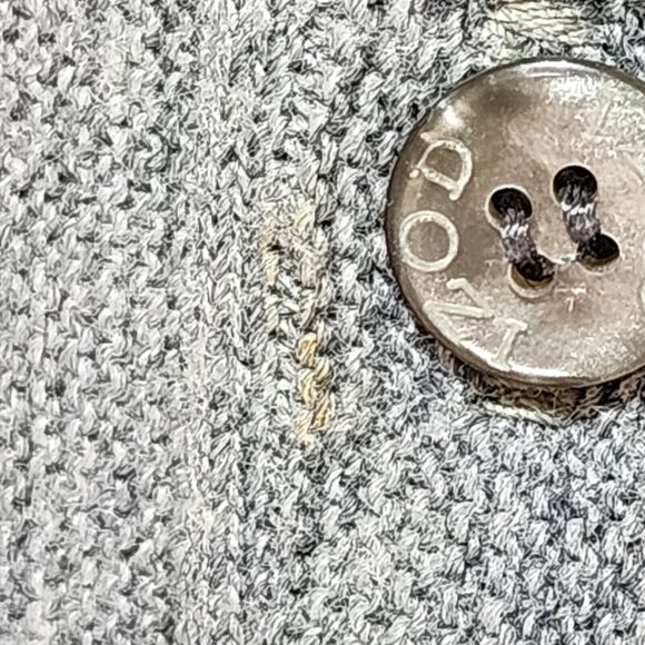 Vintage Men's Izod Cardigan Sweater Logo Made in USA Large L - Picture 6 of 7